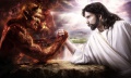 Jesus arm wrestles satan.jpg